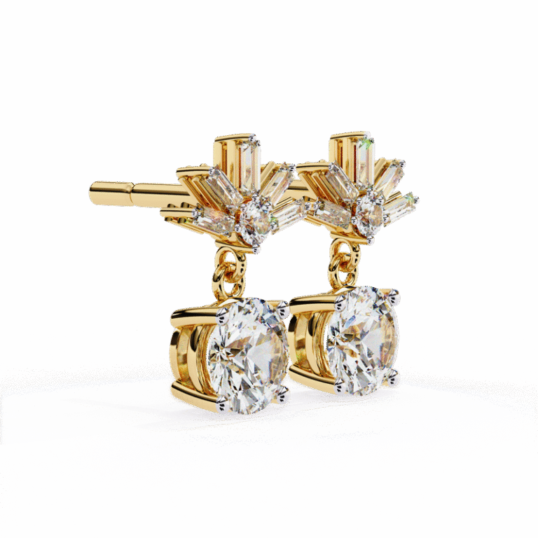Earring Yellow Gold - E0042