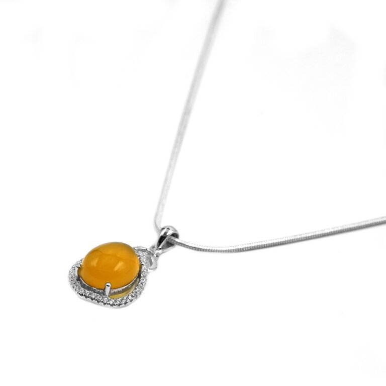 Dainty Agate Necklace , 925 Sterling Silver , Minimalist Necklace , Agate Necklace , Wedding Necklace , Anniversary Gift , Gift For Her NL0135-GS