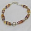 natural fluorite bracelet, 925 sterling silver multi color Bracelet, Gemstone Bracelet, beaded bracelet, gift for girls & woman BB0006-GS