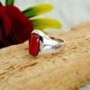 Natural Coral ring 925 Sterling Silver Ring Handmade With Sterling silver Vintage and oriental Ring gift for her Unisex Ring R0314-GS